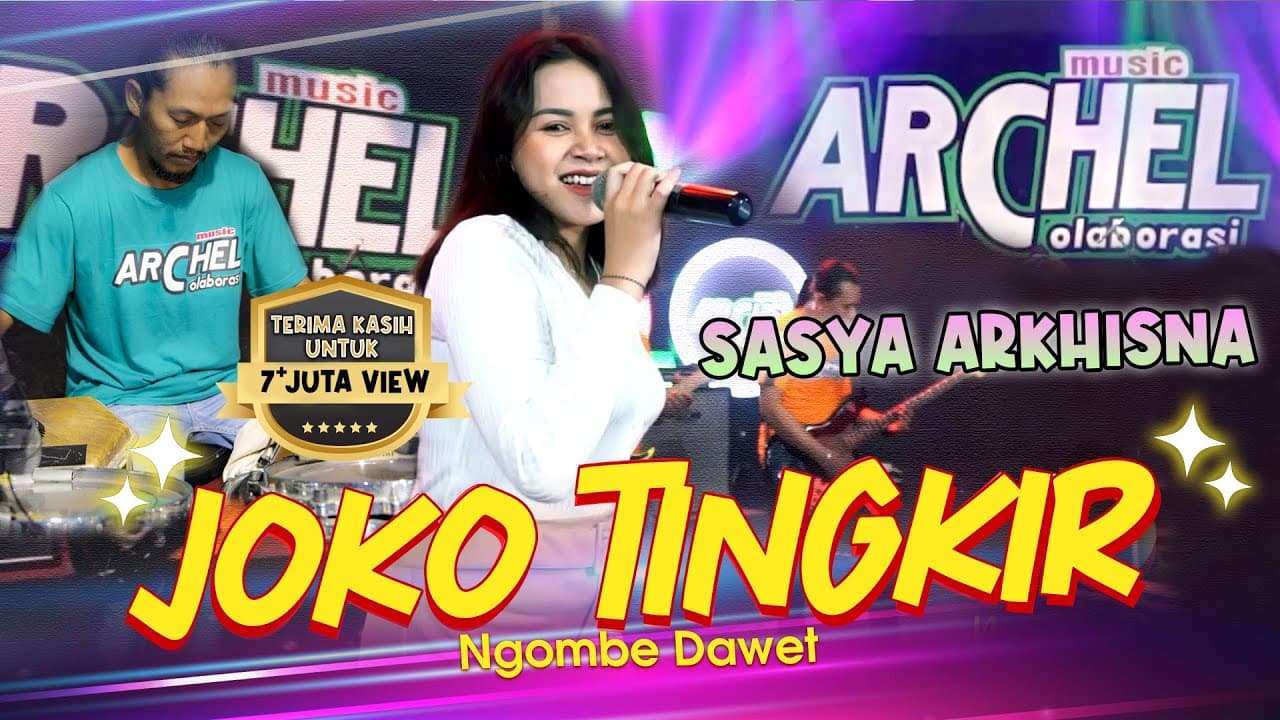 Joko Tingkir Ngombe Dawet - Sasya Arkhisna ( Official live Music  )