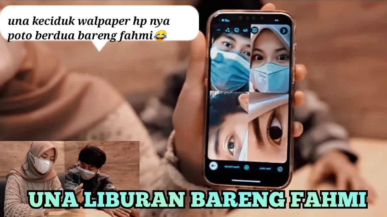 First Vlog Una || Fahmi Dan Una Keluar Kota Bareng