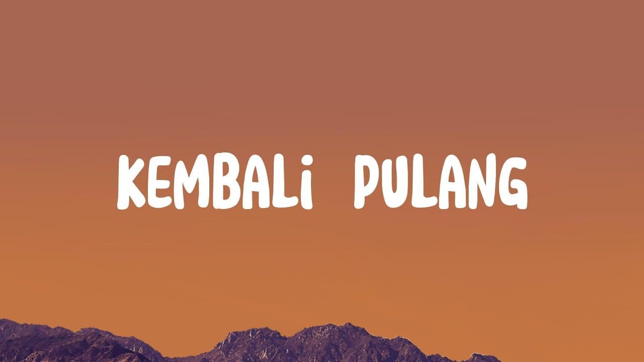Suara Kayu Feat. Feby Putri - Kembali Pulang (Lirik)
