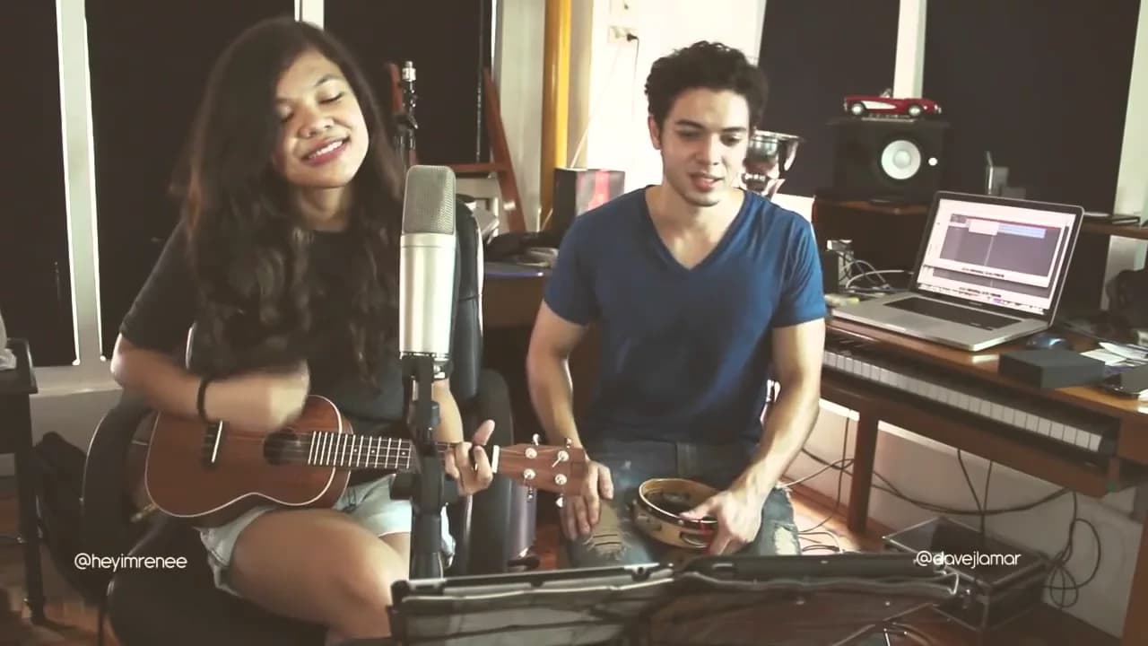 Realize- Colbie Caillat (ukulele cover) ReneÊ Dominique & Dave Lamar