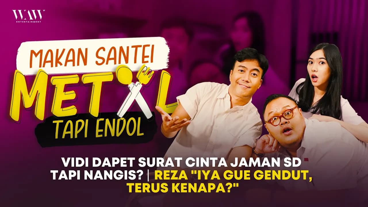 GESREKNYA ISYANA KELUAR, DIDEPAN VIDI ALDIANO & REZA CHANDIKA | SEHAT GAK SIH JAJANAN SD | METAL