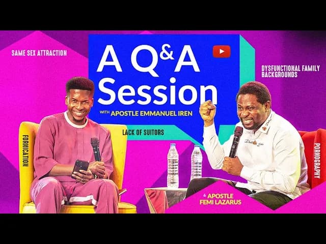 Q&A with APOSTLE EMMANUEL IREN and APOSTLE FEMI LAZARUS