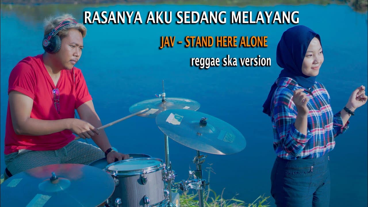 Aku sedang melayang [JAV-STAND HERE ALONE] REGGAE SKA COVER BY JOVITA AUREL X AFANDI GERANIUM