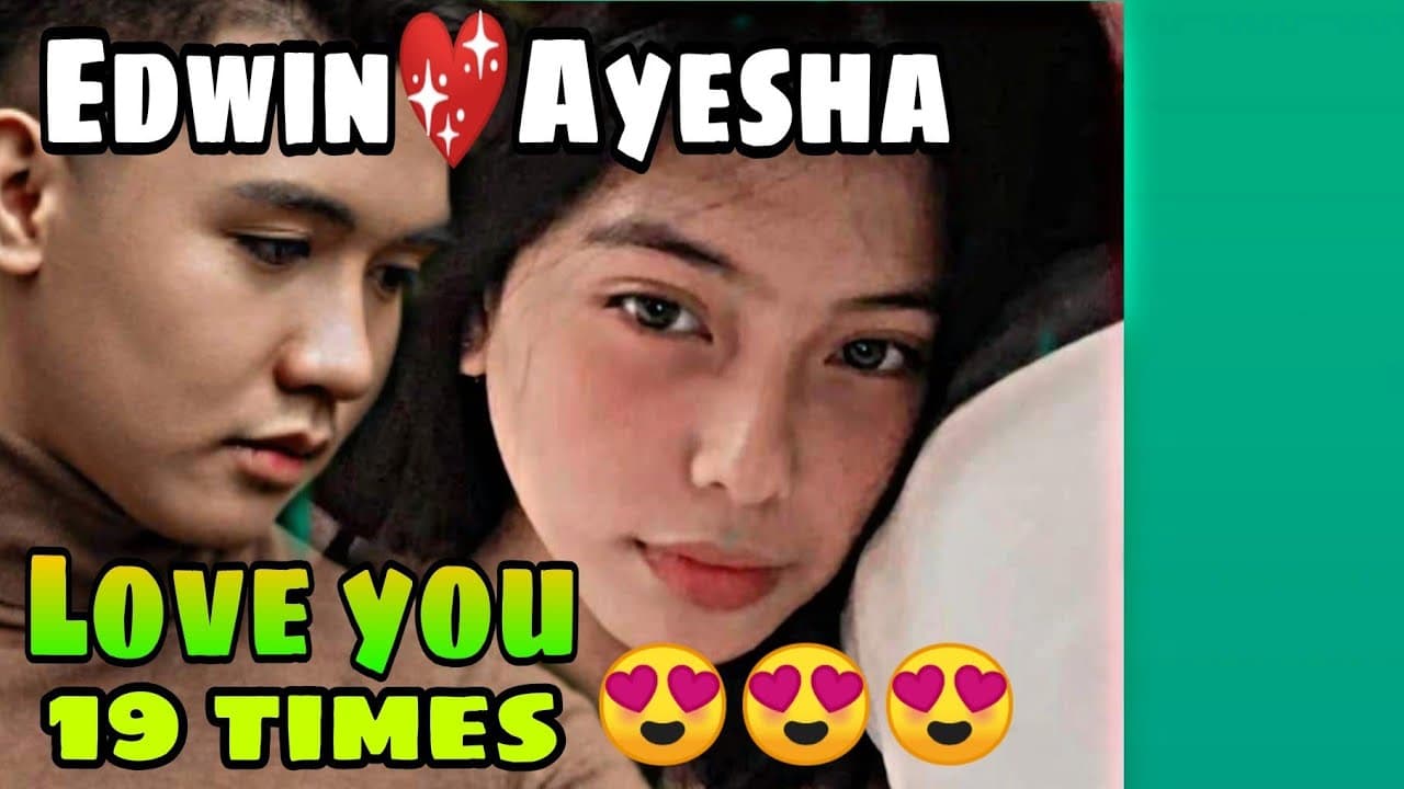 Edwin hurry jr update | Ayesha 19 times nag 😍lab you😍 kay Edwin| kilig much talaga