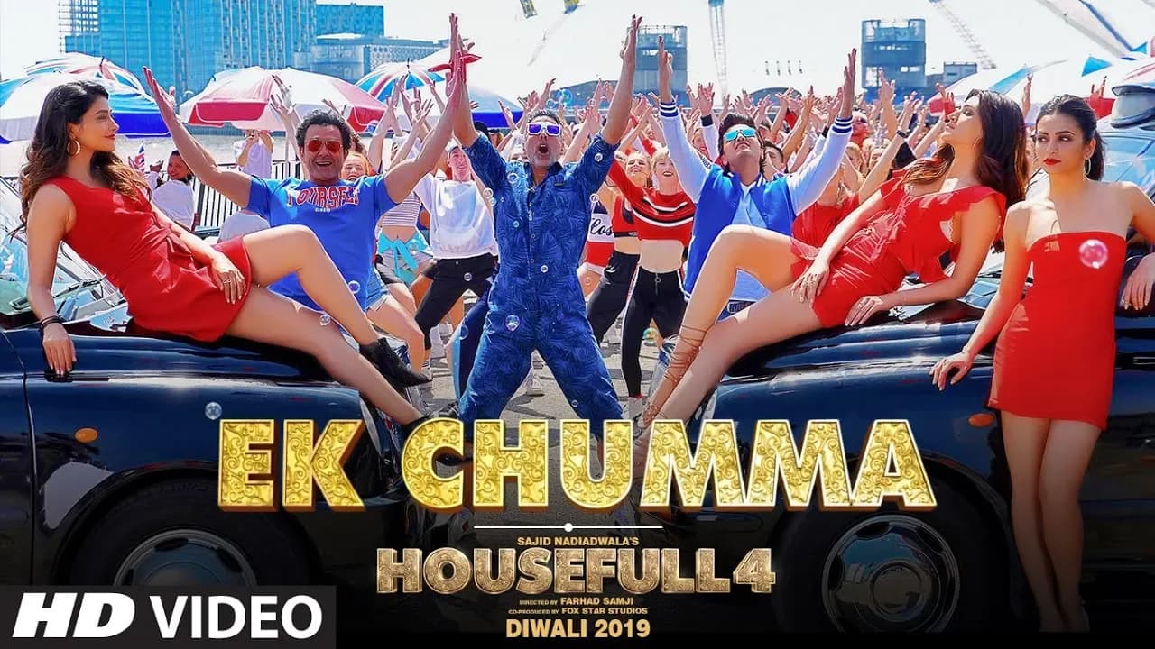 Ek Chumma Video | Housefull 4 | Akshay K, Riteish D, Bobby D, Kriti S, Pooja, Kriti K | Sohail Sen