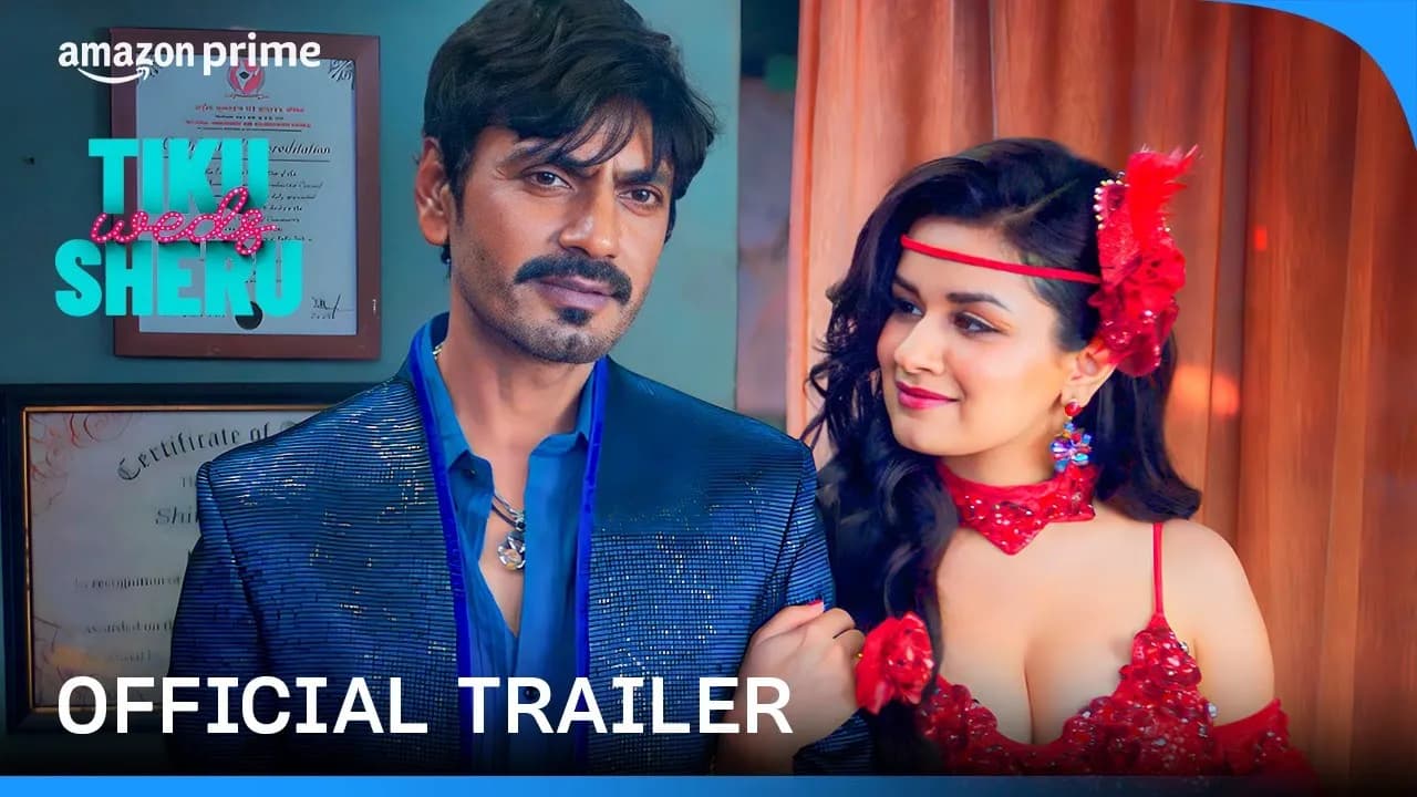 Tiku Weds Sheru - Official Trailer | Nawazuddin Siddiqui, Avneet Kaur | Prime Video India