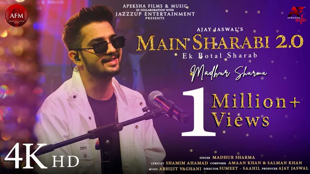 Main Sharabi 2.0 - Ek Botal Sharab (Official) - Madhur Sharma | Abhijit Vaghani | Apeksha Music