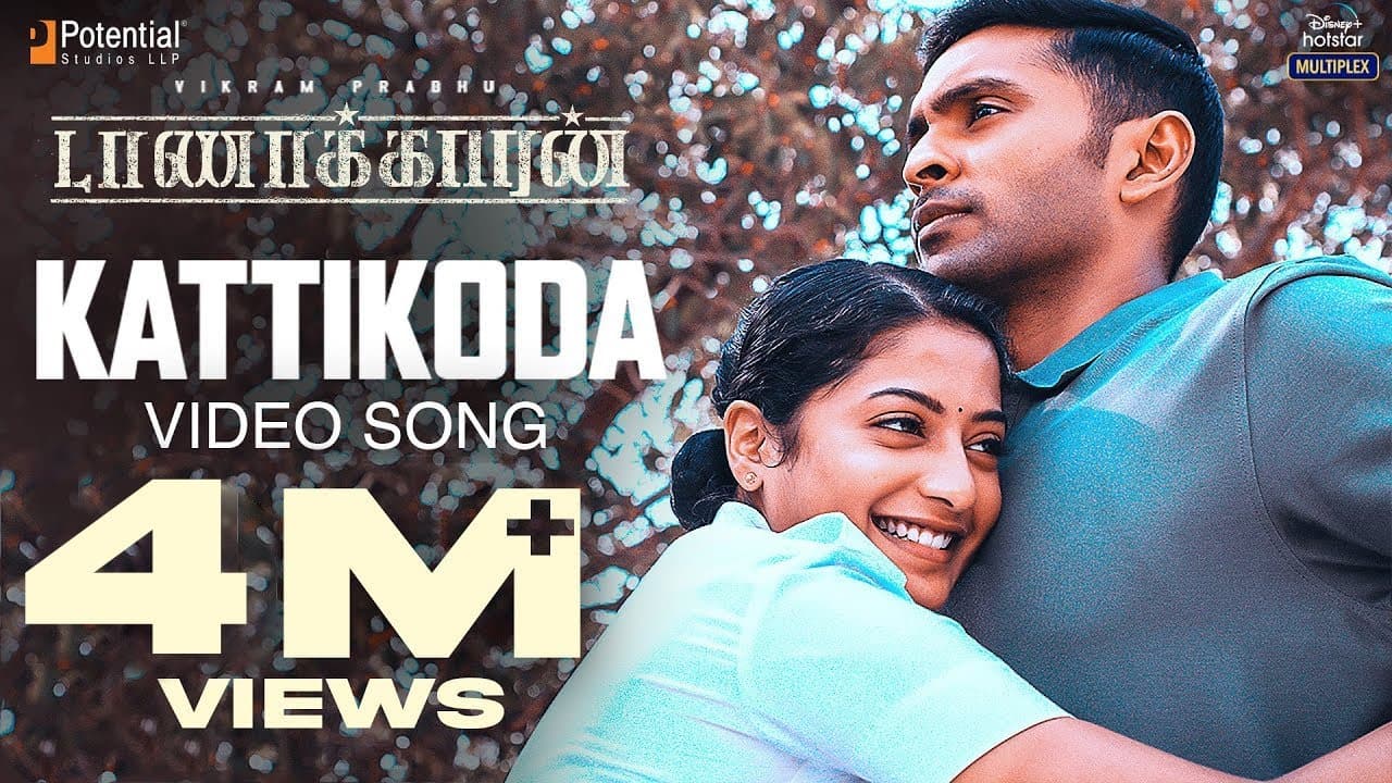 Kattikoda Video Song - Taanakkaran | Vikram Prabhu, Anjali Nair | Shweta Mohan | Ghibran | Tamizh