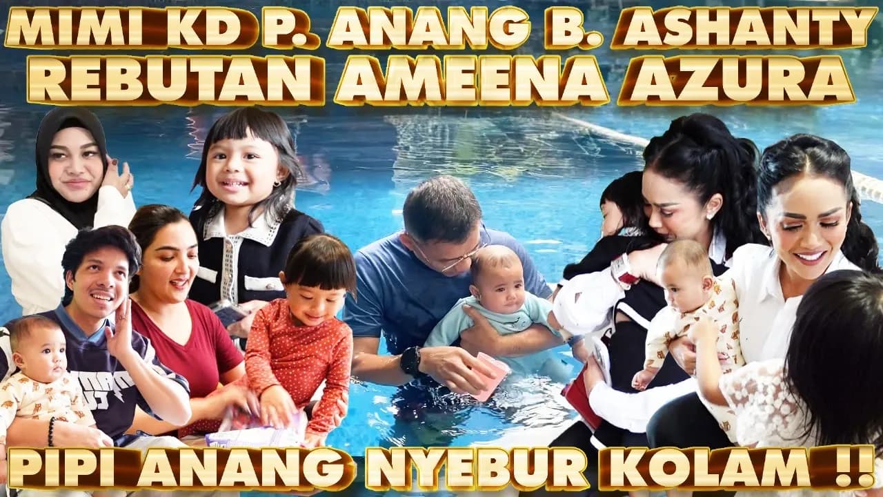 MIMI KD P. ANANG REBUTAN JAGA AMEENA AZURA !!