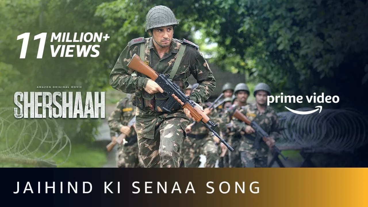 JaiHind Ki Senaa | Shershaah | Sidharth, Kiara | Vishnu V | Vikram M | Manoj Muntashir | August 12
