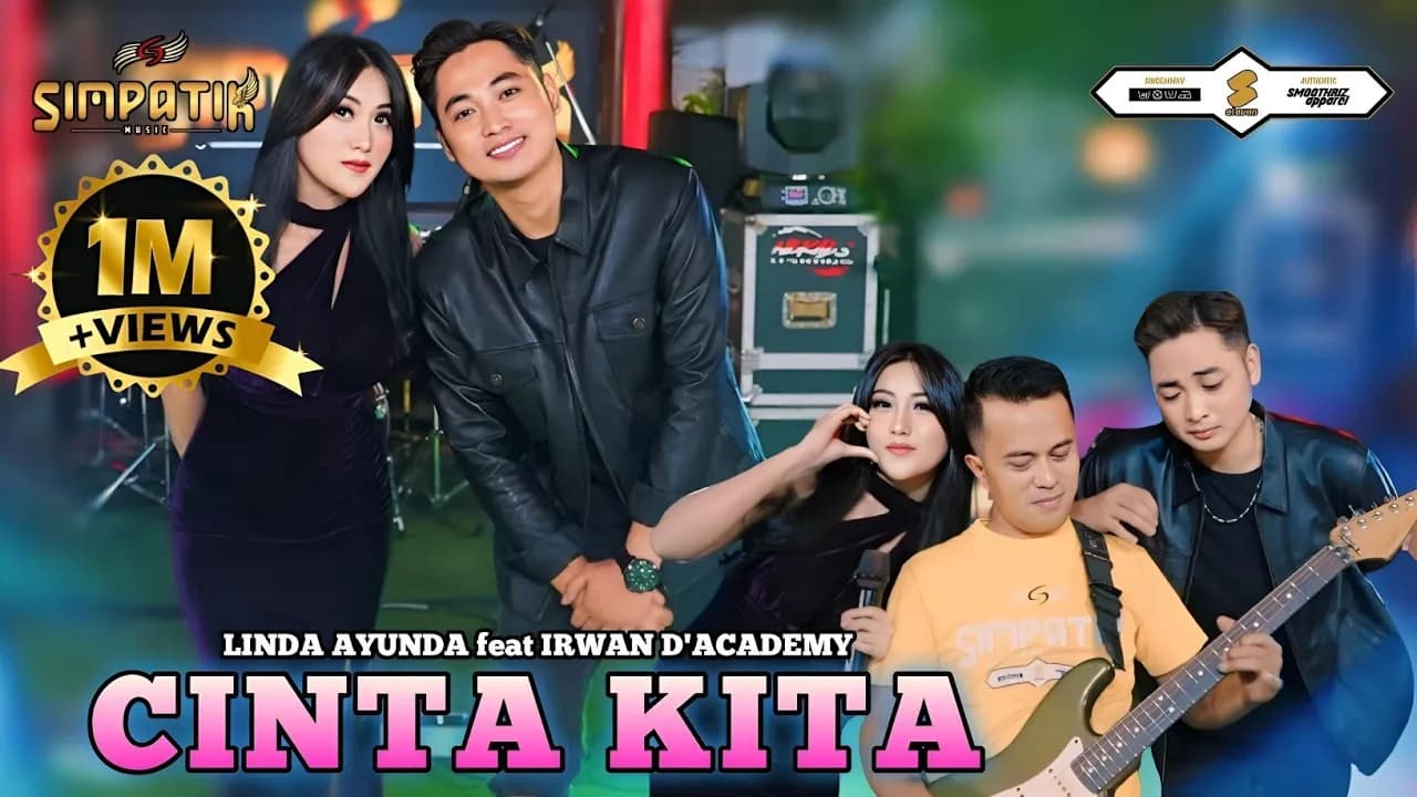 Andai di pisah laut dan pantai - CINTA KITA - IRWAN KRISDIYANTO FT LINDA AYUNDA - SIMPATIK MUSIC