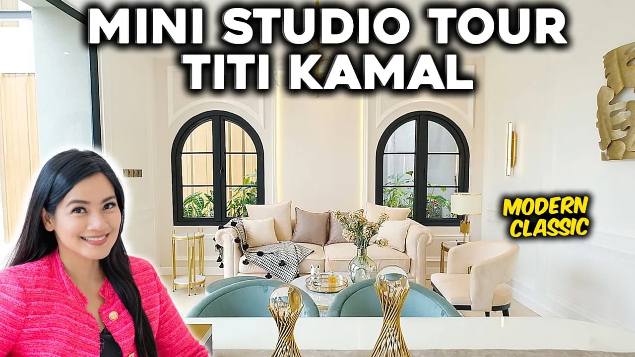 TOUR MINI STUDIO TITI KAMAL DI RUMAH TITI TIAN