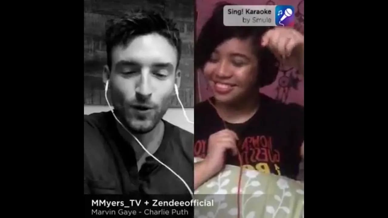 (SMULE) Marvin Gaye by: Zendeeofficial & MMyers_TV