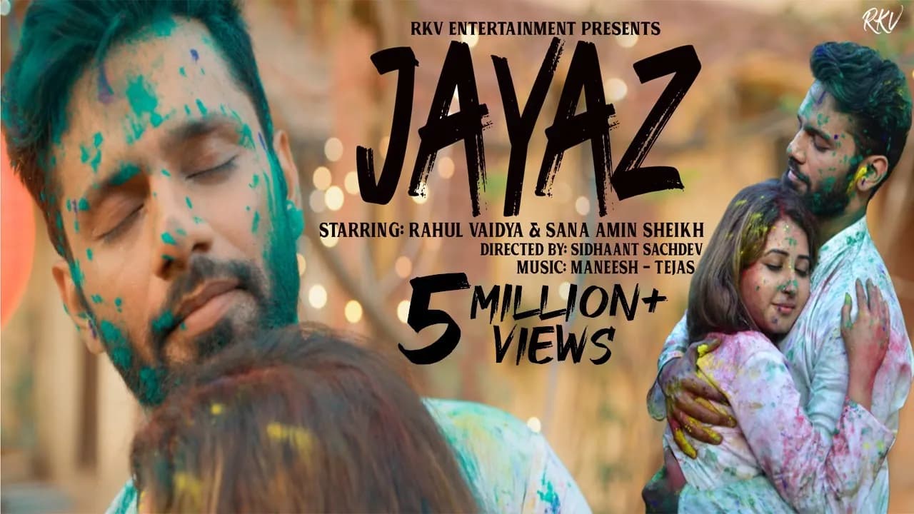 JAYAZ - RAHUL VAIDYA RKV | SANA AMIN SHEIKH | MANEESH - TEJAS