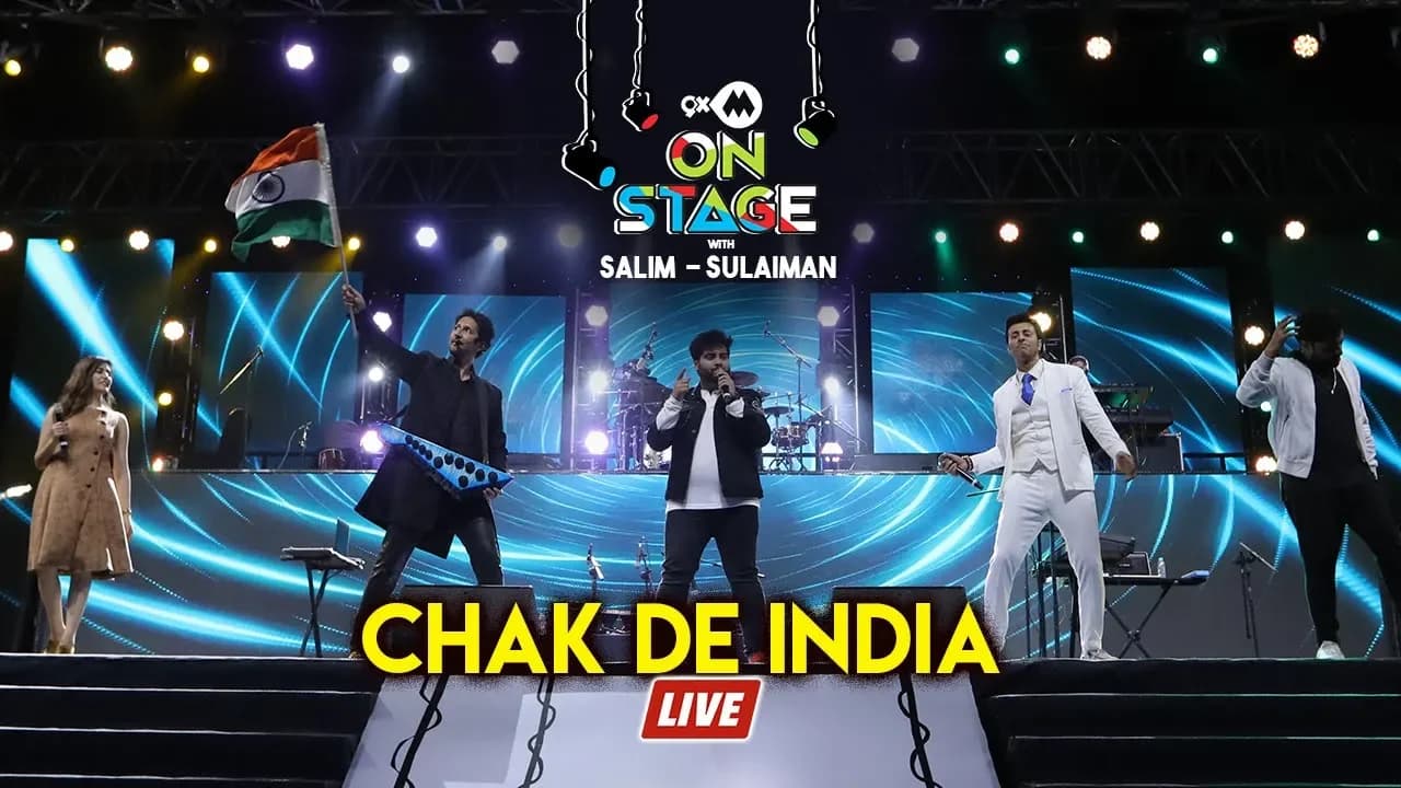 Chak De India | Salim Sulaiman Live | 9XM On Stage