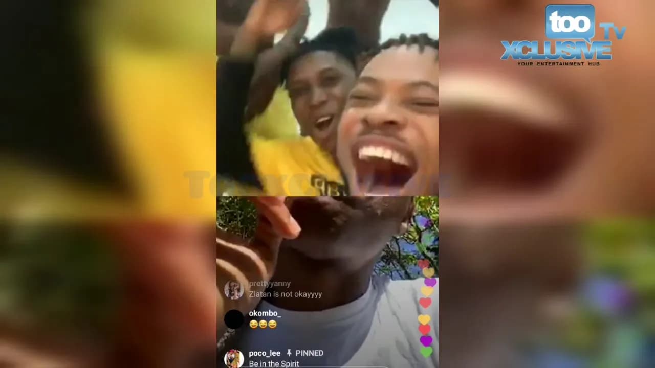 Wizkid Joins Zlatan,Poco Lee & Bella Shmurda On Instagram Live