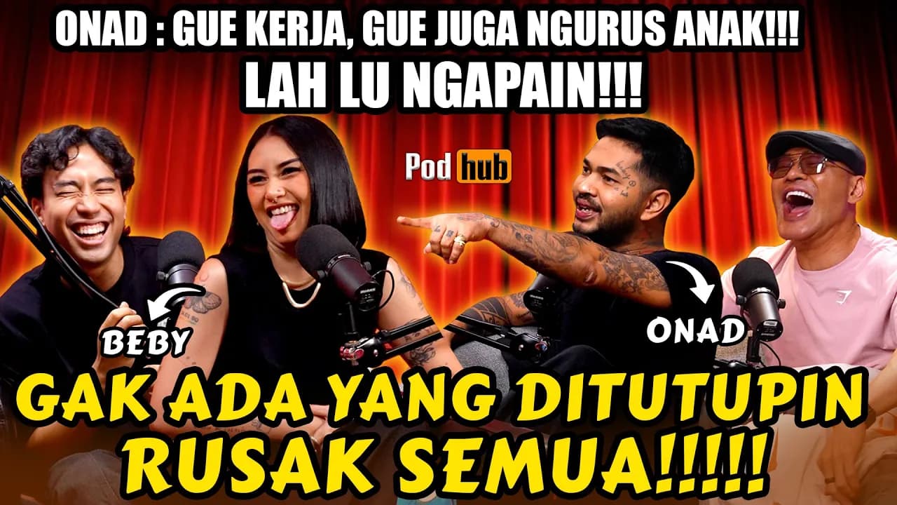 KAN RIBUT KAN🤣, ONAD: KAN GUA YG CARI DUIT‼️DASAR S1LUM4N AYAM PENYET LO‼️ Vidi, Beby