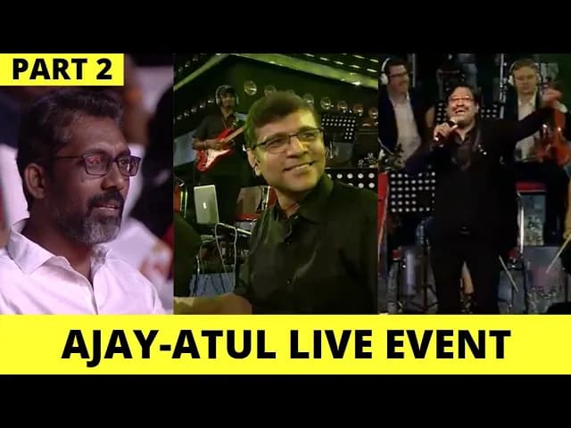 Ajay - Atul Live Performance In Pune Part 2 | Mauli Mauli Song | Ajay Atul Songs