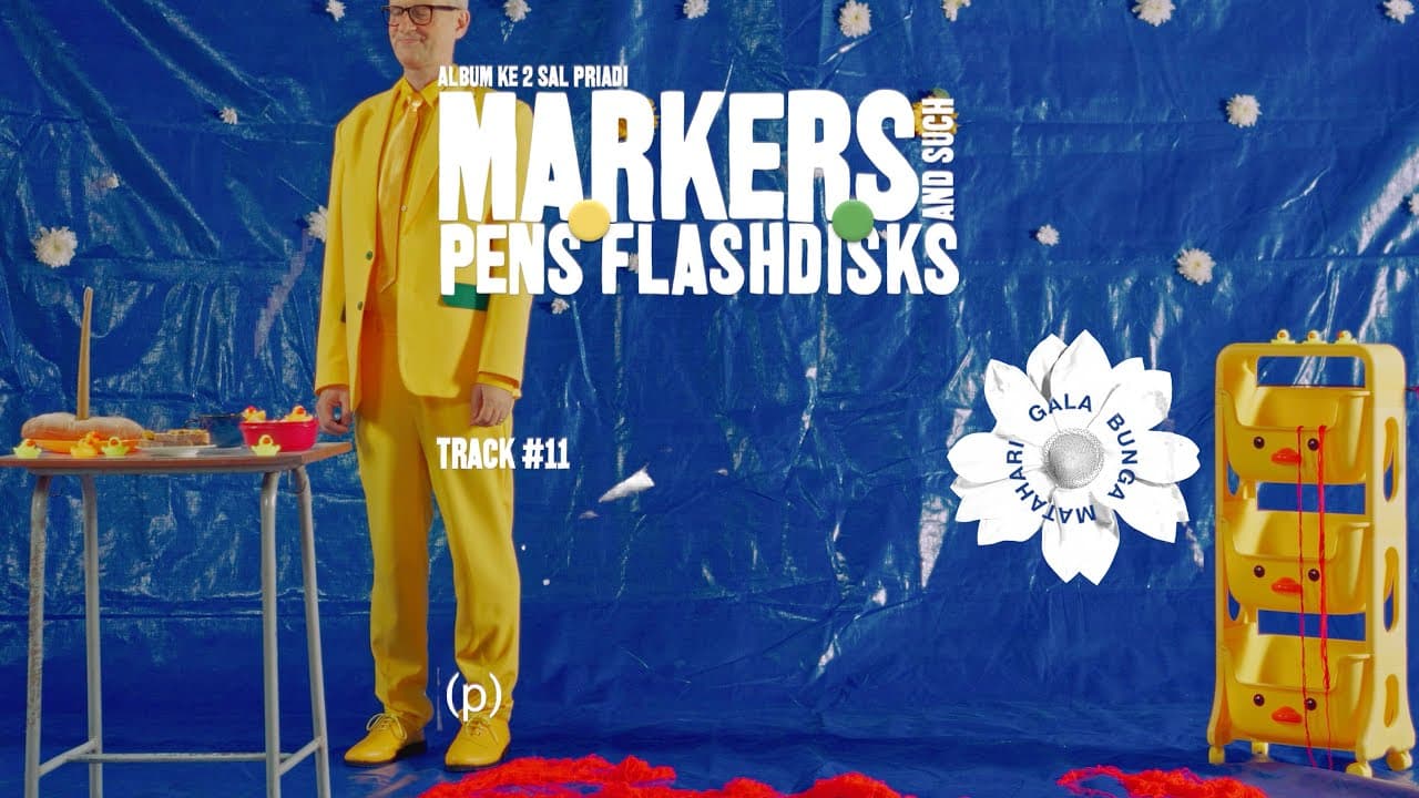 Sal Priadi - Gala bunga matahari (Official Lyric Video)