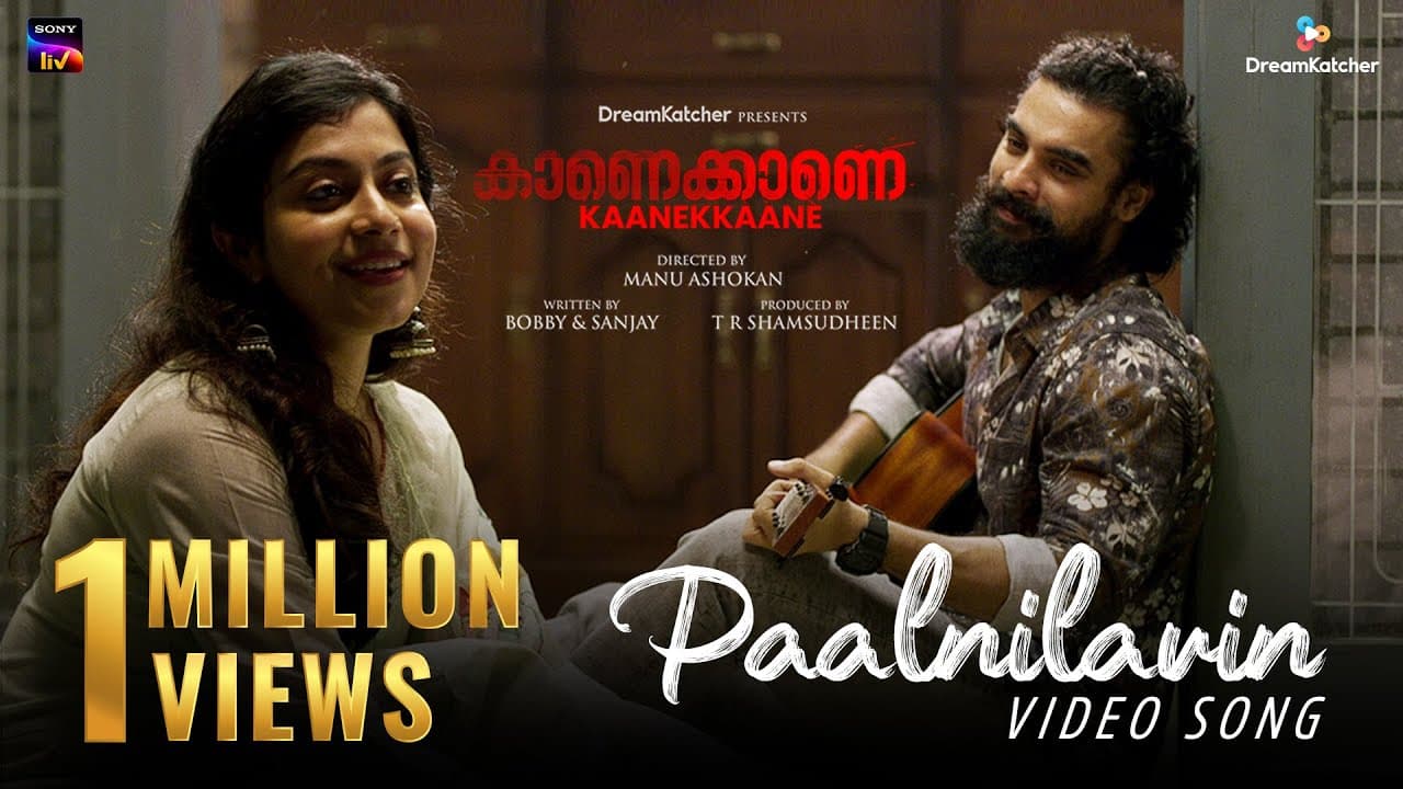 Paalnilavin Video Song| Kaanekkaane| Ranjin Raj| Vinayak Sasikumar|Sithara Krishnakumar|Manu Ashokan