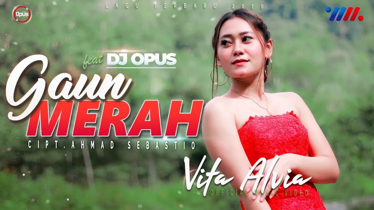 Vita Alvia - Gaun Merah (Official Music Video) | Dj Opus Full Bass