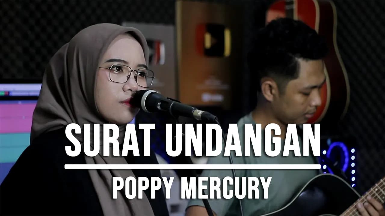 SURAT UNDANGAN - POPPY MERCURY (LIVE COVER INDAH YASTAMI) via @CoverHitsIndo