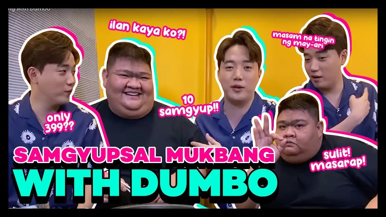 SAMGYUPSAL MUKBANG! ft. Dumbo | Ryan Bang