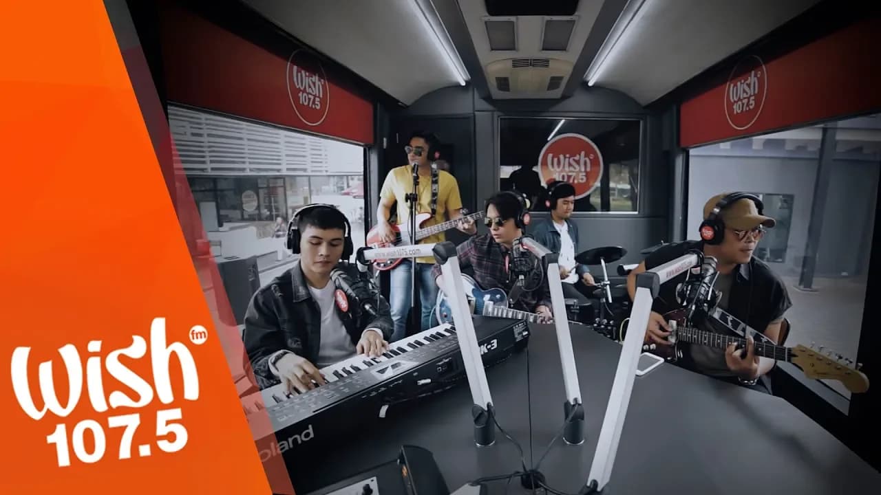 Magnus Haven performs "Imahe" LIVE on Wish 107.5 Bus