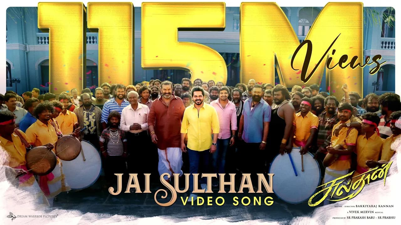 Jai Sulthan Video (Tamil) - Sulthan | Karthi, Rashmika | Vivek-Mervin | Anirudh | Bakkiyaraj Kannan