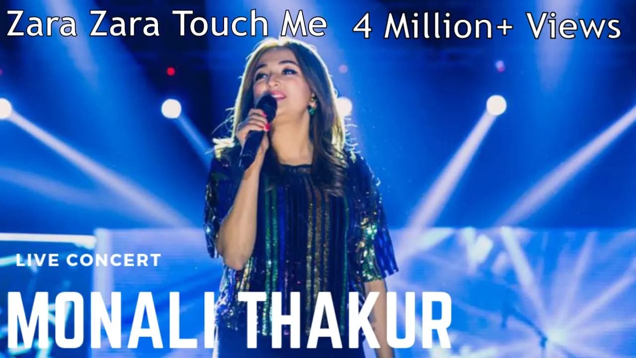Zara Zara Touch Me || Monali Thakur's Best Live Concert