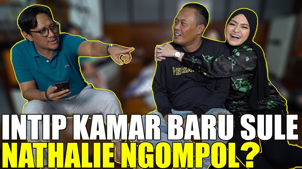 INTIP KAMAR BARU SULE SETELAH MENIKAH.. NATHALIE HOLSCHER SUKA NGOMPOL