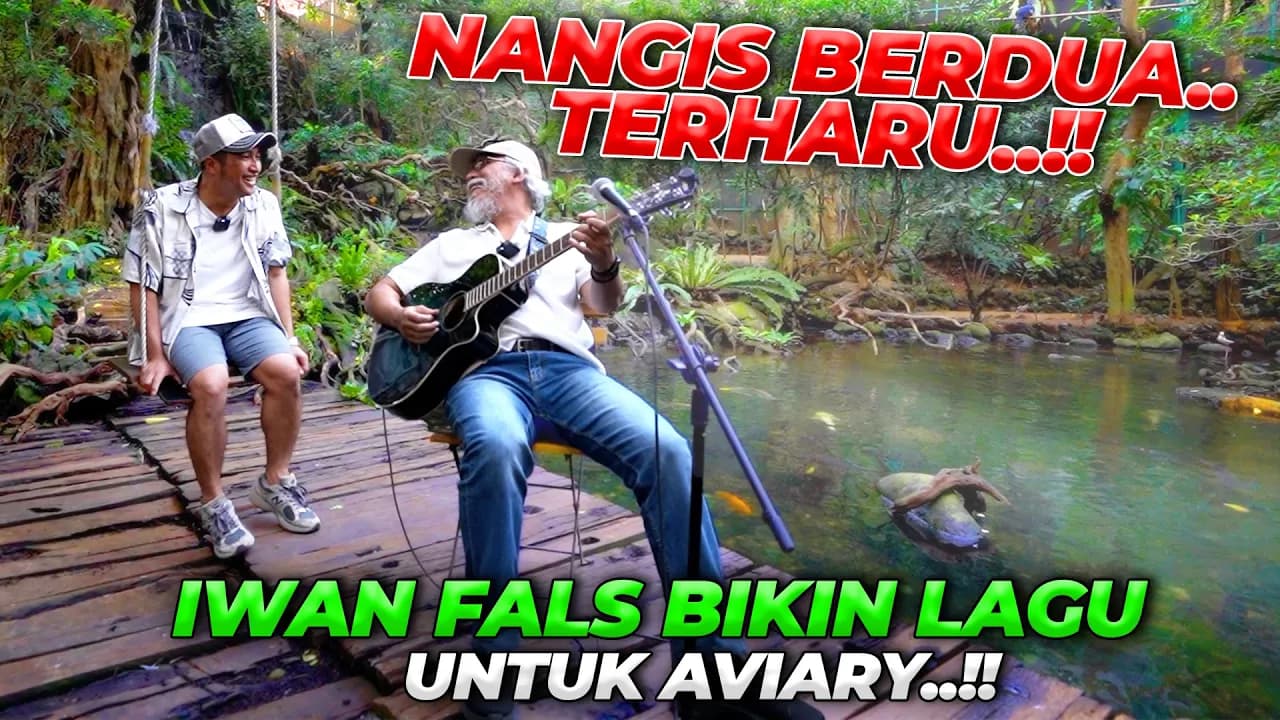 IWAN FALS '' MENGHARUKAN..!! TUHAN BIKIN HUTAN, MANUSIA BIKIN AVIARY"