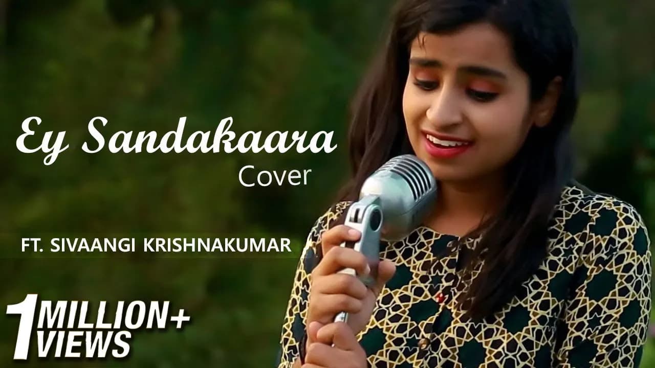 Ey Sandakaara - Ennadi Mayavi Mashup | Sivaangi Ft  Ritesh Pillai | Suriya | Tamil Cover Songs
