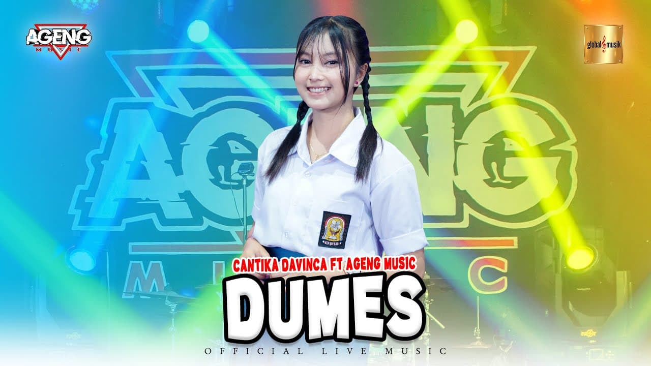 Cantika Davinca ft Ageng Music - Dumes (Official Live Music)