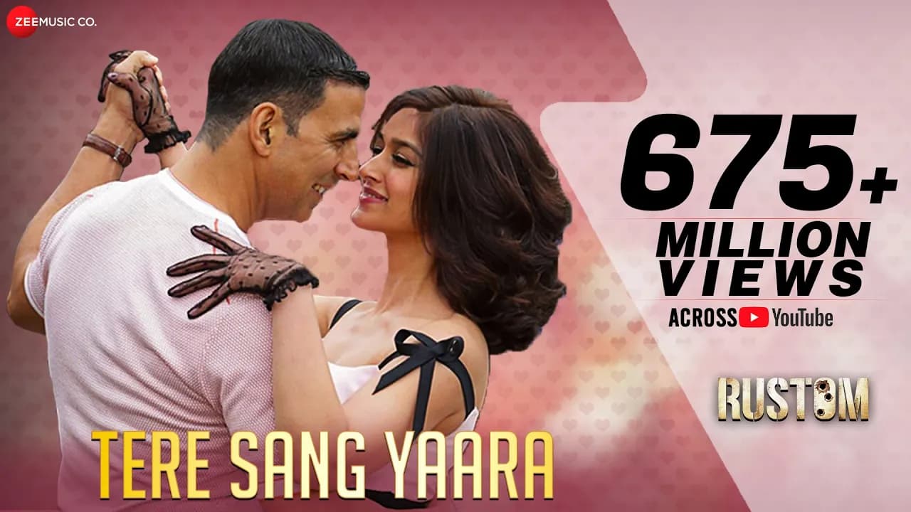 Tere Sang Yaara - Full Video | Rustom | Akshay Kumar & Ileana D'cruz | Arko ft. Atif Aslam | Manoj M