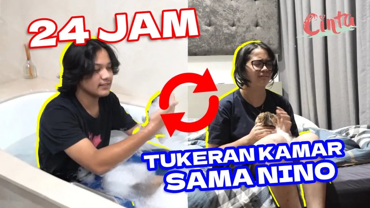 NINO VS CINTA 24 JAM TUKERAN KAMAR, SIAPA YANG BERTAHAN ‼️