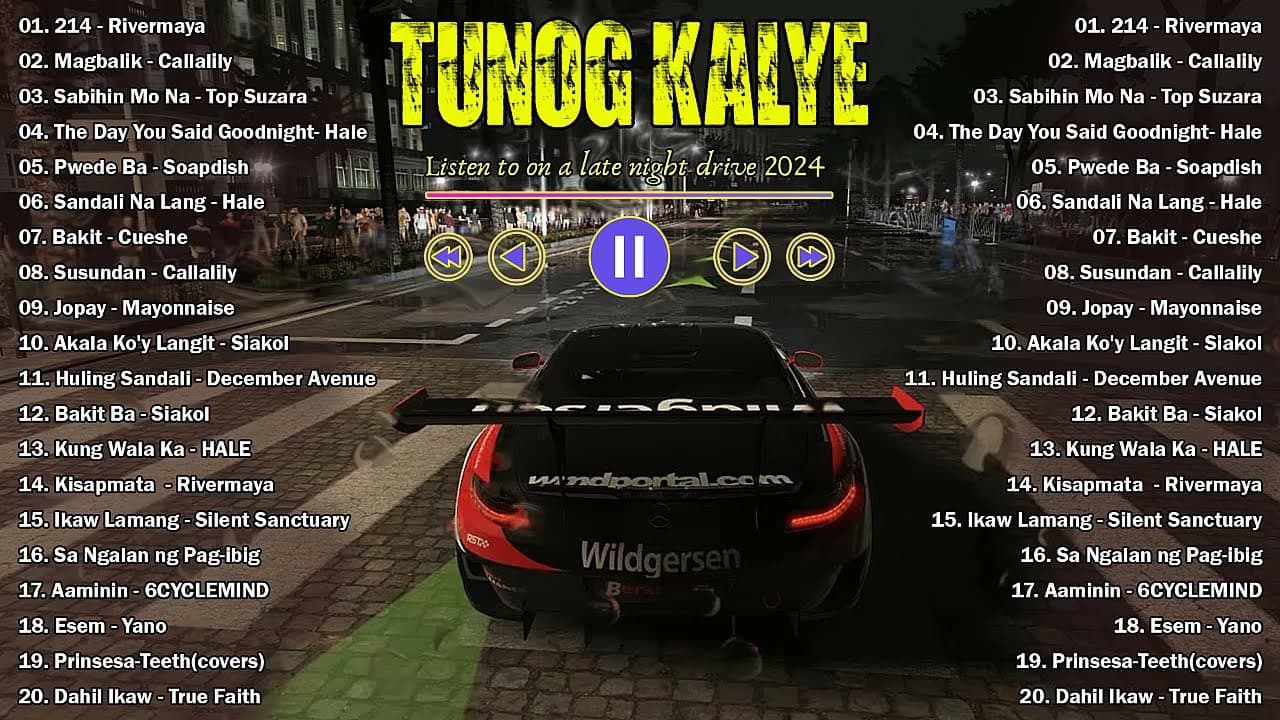 🚘Opm Tunog Kalye Nostalgic - Roadtrip 🔥 Parokya ni Edgar, Callalily, HALE #pinoykalyemusic #214