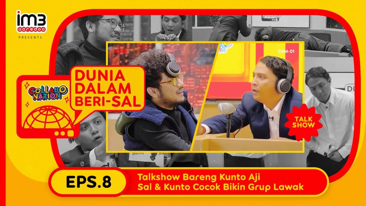 Dunia Dalam Beri-Sal - SERING DIPRANK, BEGINILAH REAKSI KUNTO AJI. feat Sal Priadi #Collabonation