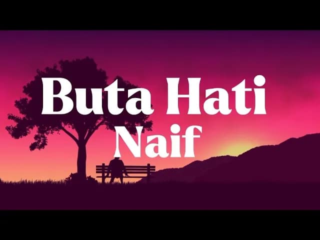 Naif - Buta Hati (lirik)#lirik #naif #music