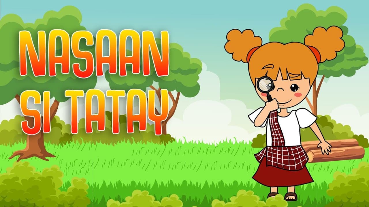 NASAAN SI TATAY WITH LYRICS | Animated Filipino Nursery Rhyme | Muni Muni TV PH