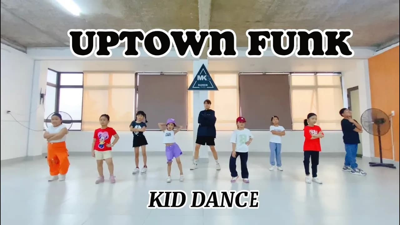 UPTOWN FUNK - Mark Ronson ft Bruno Mars | Kid Dance | MK Dance Studio
