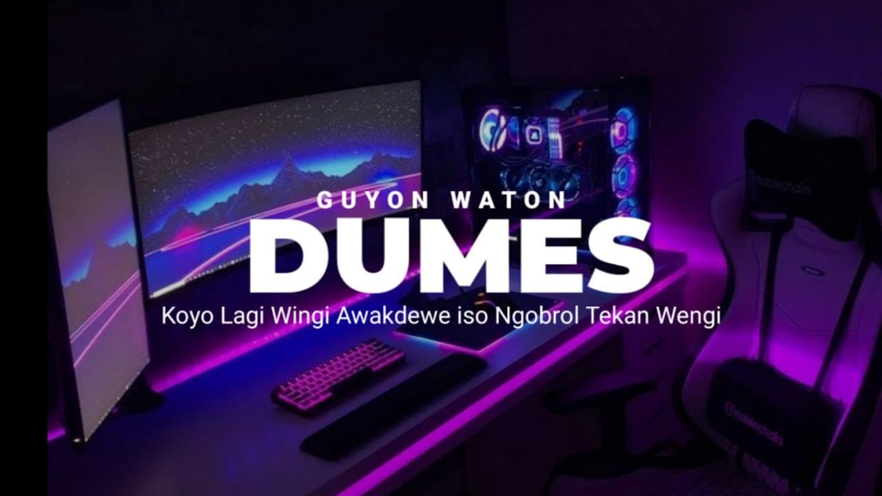 DJ DUMES GUYON WATON ( KOYO LAGI WINGI AWAKDEWE ISO NGOBROL TEKAN WENGI ) BY YK FVNKY