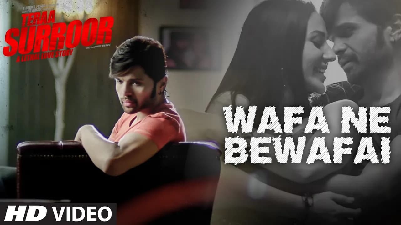 Wafa Ne Bewafai VIDEO Song | TERAA SURROOR | Himesh Reshammiya, Farah Karimaee | T-Series