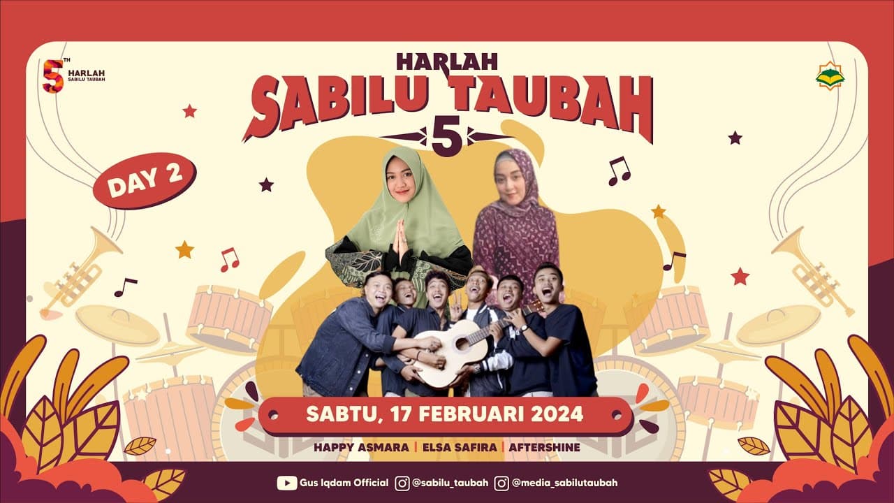 Harlah Ke 5 Day 2 Bersama Happy Asmara, Elsa Safira & Aftershine (17 Februari 2024)