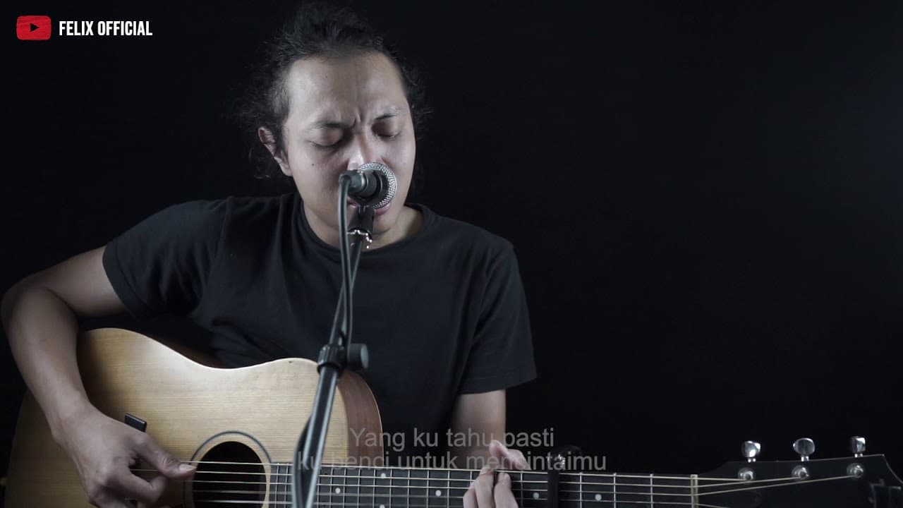 BENCI UNTUK MENCINTA NAIF [ LIRIK ] FELIX IRWAN COVER