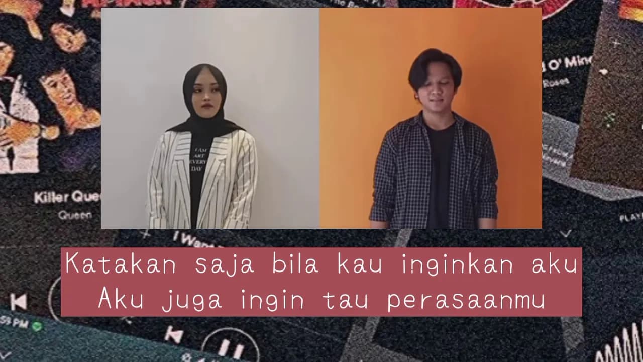 Lirik Katakan Saja || Khifnu feat Putri Delina