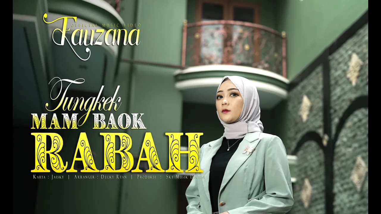 Fauzana - Tungkek Mambaok Rabah ( Official Music Video )