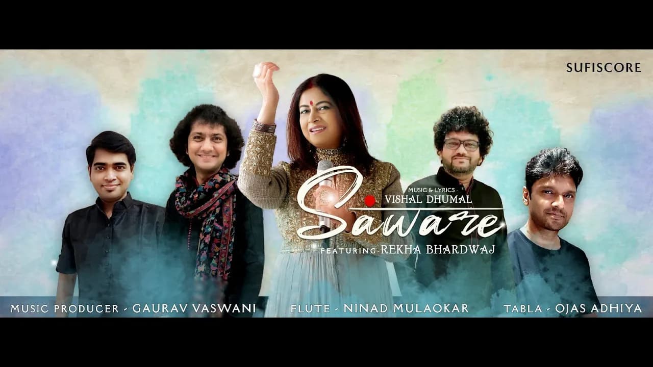 Saware | Rekha Bhardwaj | Vishal Dhumal, Gaurav Vaswani | Sufiscore | 2021 Music Video