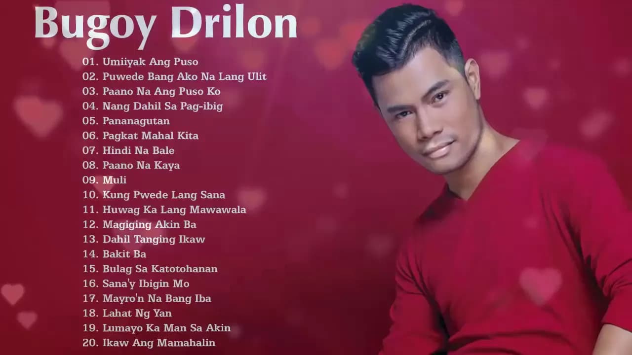 Bugoy Drilon Nonstop Songs 2019 - OPM Tagalog Love Songs Full Album