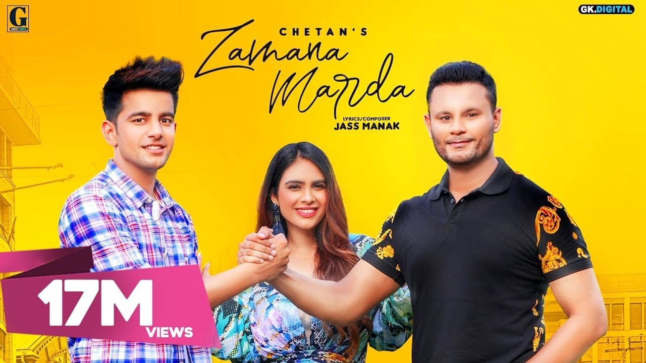 Zamana Marda : Chetan Feat. Jass Manak (Full Song) Punjabi Songs 2020 | Geet MP3